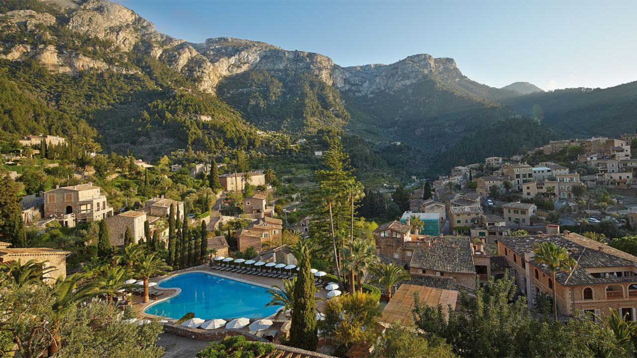 La Residencia Belmond hotel, Deia, Mallorca Stock Photo - Alamy