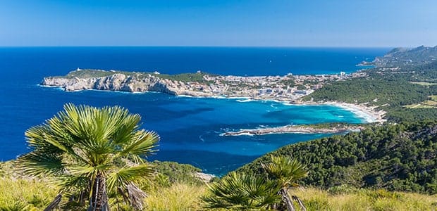 Umgebung der Cala Agulla