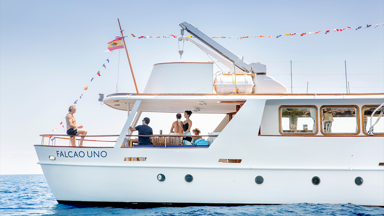 Veranstaltungen an Bord einer könglichen Yacht
