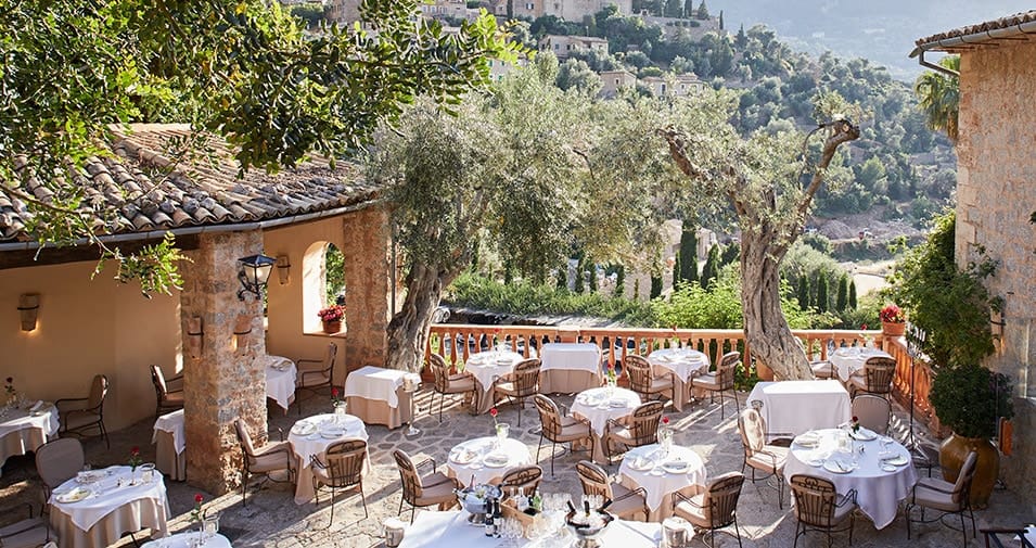 Lunch with a view at Belmond La Residencia Mallorca