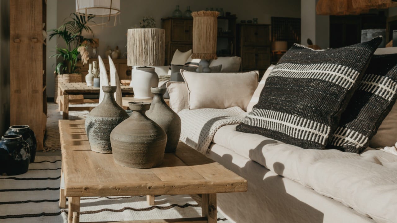 How to get the Boho Chic home decor style / House in Maiorca
